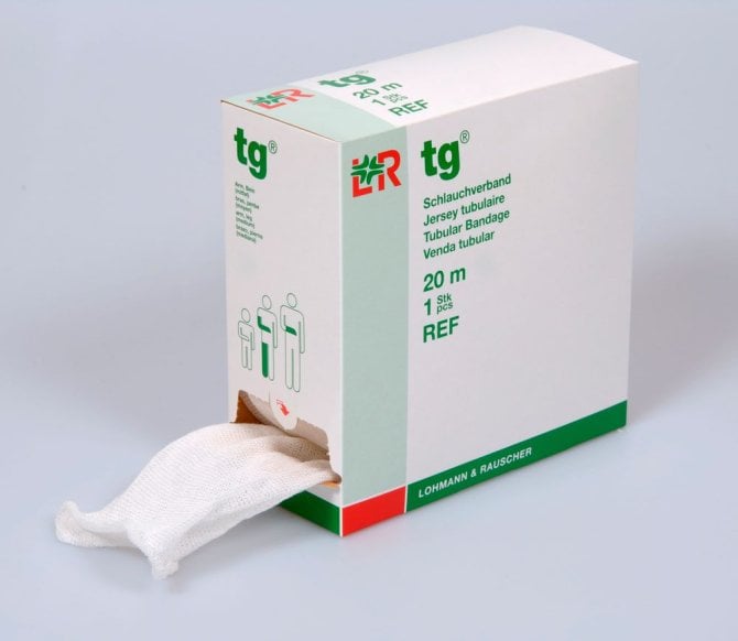 tg Schlauchverband, gerollt [Größe 2,  2.3 cm x 20 m]