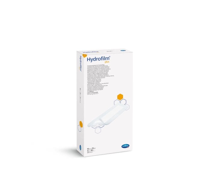 Hydrofilm Plus steril Transparentverband [9 x 10 cm] [50 Stück]