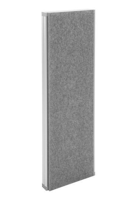 DIVI smart Paravant grau 3-flügelig 1500x1800x19 mm