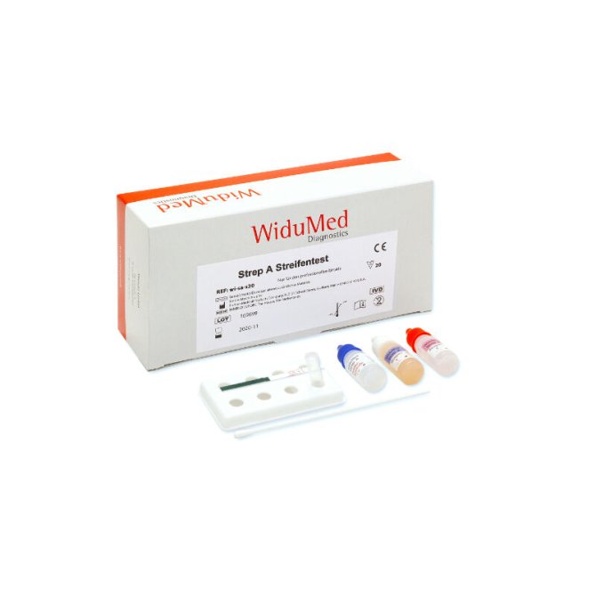 WiduMed Strep A Streifentest [20 Stück]