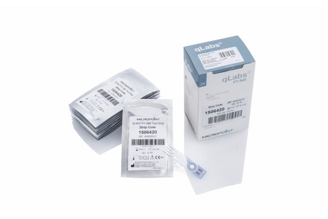 Micropoint qLabs PTZ-INR Tests 24 Teststreifen