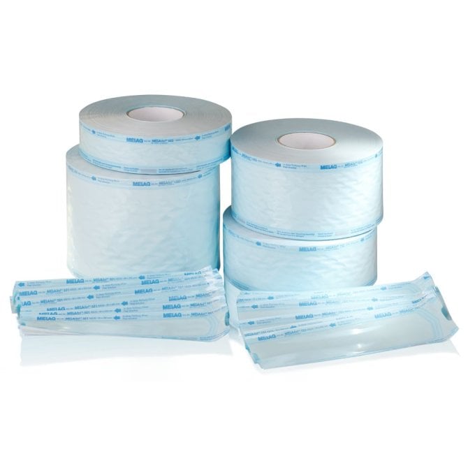 MELAfol 1002 Klarsicht Sterilisierverpackung [10 cm x 200 m]