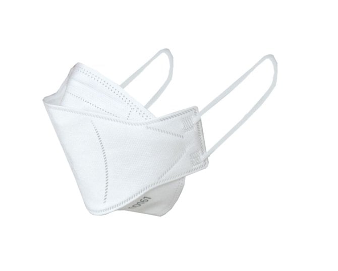 Neolution Air Loop FFP2 NR D Maske ohne Ventil weiß mit Ohrschlaufen EN149:2001+A1:2009 [50 Stück]