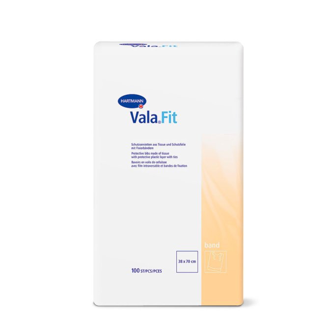 ValaFit Band, Einmal-Schutzlätzchen, 2-lagig [37 x 70 cm] [100 Stück]
