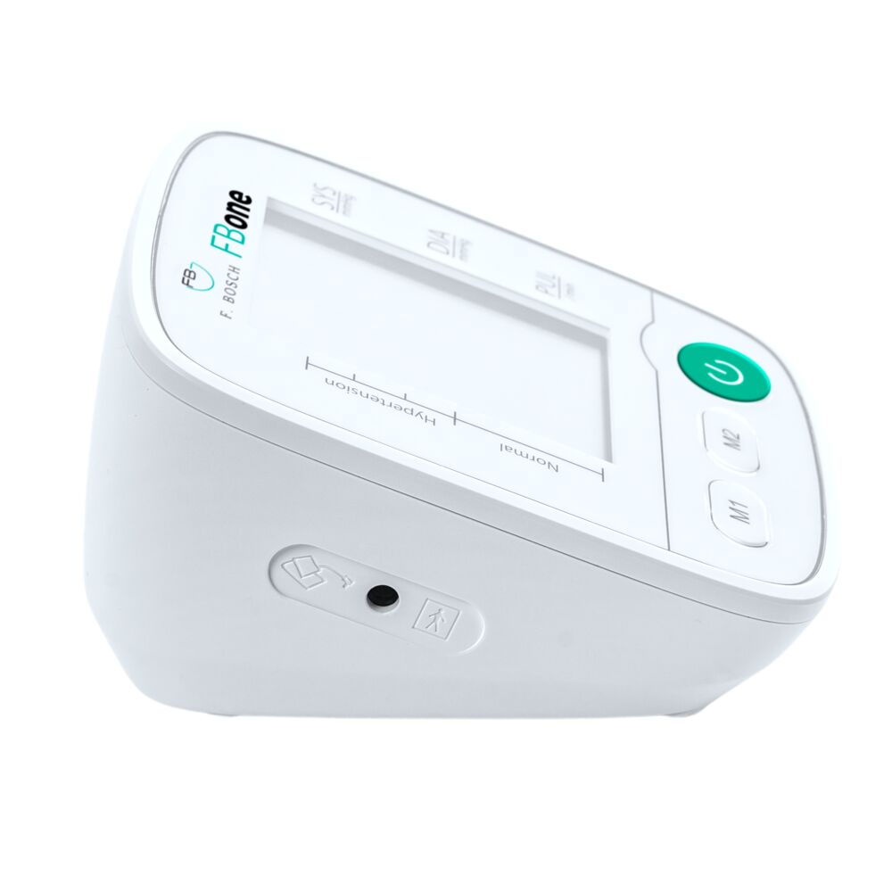 FBone digitales Oberarm-Blutdruckmessgerät für den professionellen Gebrauch MDR konform Manschette für Armumfang 22-42 cm USB Kabel 3 x AAA Batterien