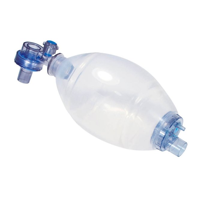 AERObag Silikon Beatmungsbeutel Set, Erwachsene, Maske Gr. 3 und Gr. 5