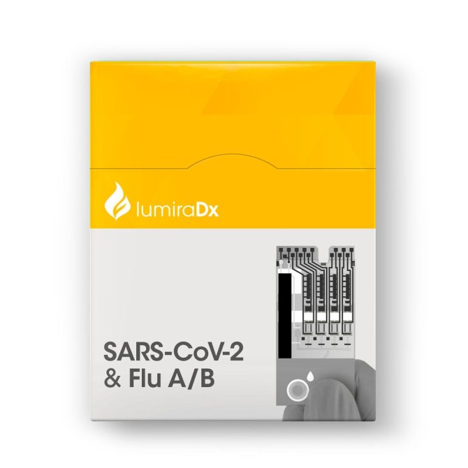 LumiraDx SARS-CoV-2 & Flu A/B Test [24 Stück]