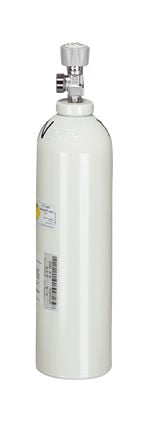 Aluminium-Sauerstoffflasche, 2 Liter x 200 bar, gefüllt
