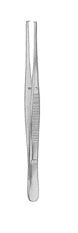 Semken chir. Pinzette ger. 1x2 Zähne 12,5 cm