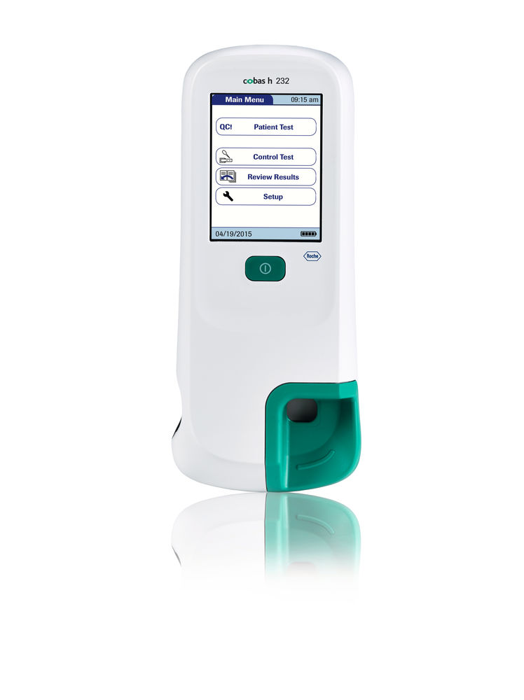 Cobas H 232 HBM4 Basis Version, ohne Barcodescanner, inkl. Netzstecker, Adapter, Akku